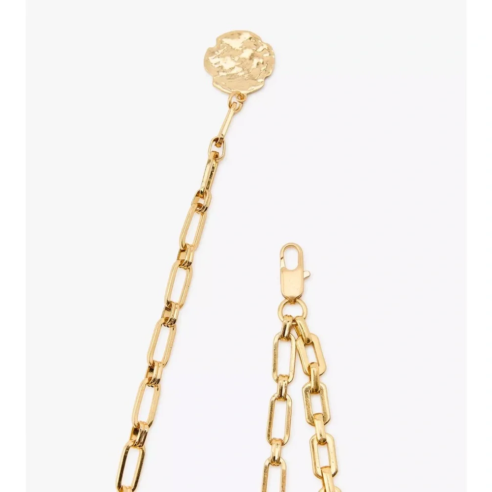 Zara NWOT metal coin belt 4548/020